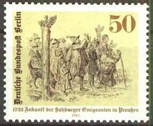 BERLIN 1982 Mi-Nr. 667 ** MNH