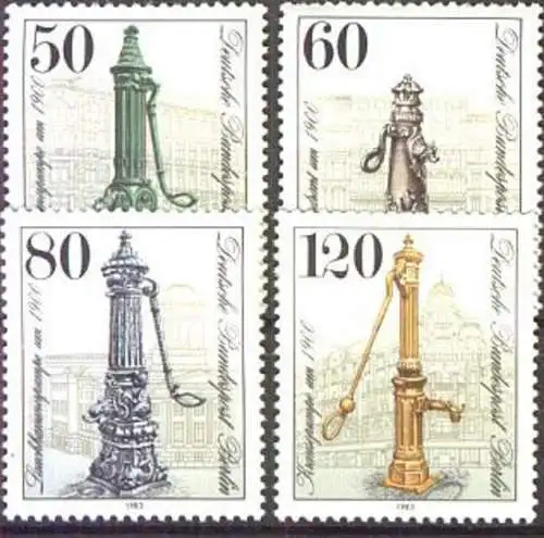 BERLIN 1983 Mi-Nr. 689/92 ** MNH