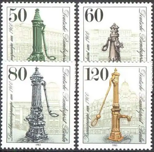 BERLIN 1983 Mi-Nr. 689/92 ** MNH