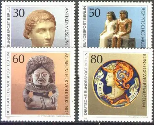 BERLIN 1984 Mi-Nr. 708/11 ** MNH