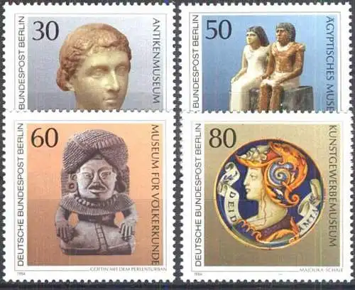 BERLIN 1984 Mi-Nr. 708/11 ** MNH