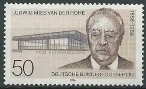 BERLIN 1986 Mi-Nr. 753 ** MNH