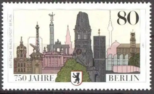 BERLIN 1987 Mi-Nr. 776 ** MNH