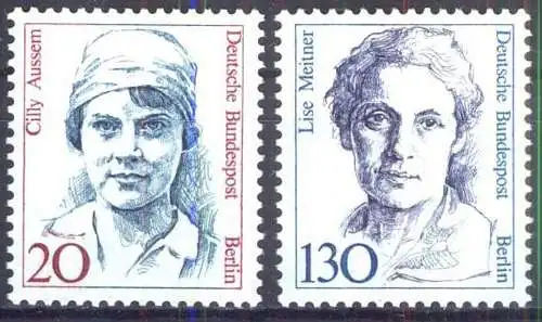 BERLIN 1988 Mi-Nr. 811/12 ** MNH