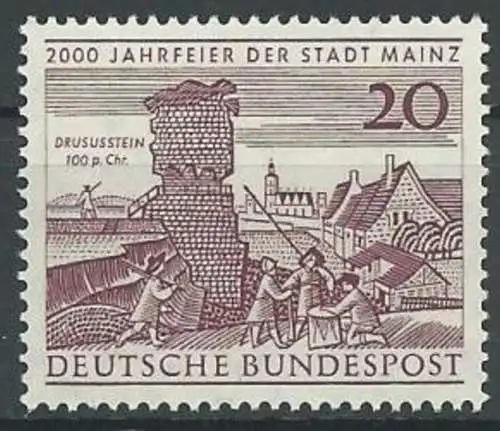 DEUTSCHLAND 1962 Mi-Nr. 375 ** MNH