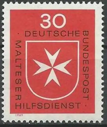 DEUTSCHLAND 1969 Mi-Nr. 600 ** MNH