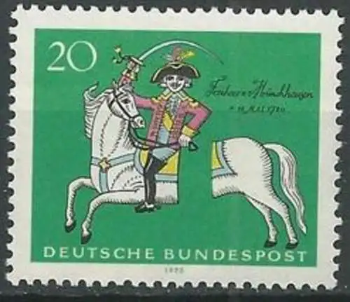 DEUTSCHLAND 1970 Mi-Nr. 623 ** MNH