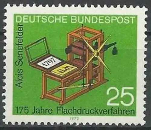 DEUTSCHLAND 1972 Mi-Nr. 715 ** MNH