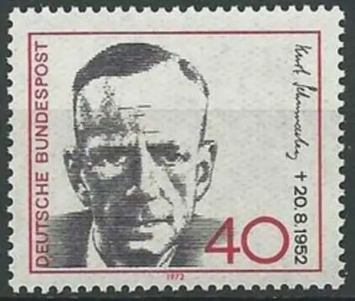 DEUTSCHLAND 1972 Mi-Nr. 738 ** MNH