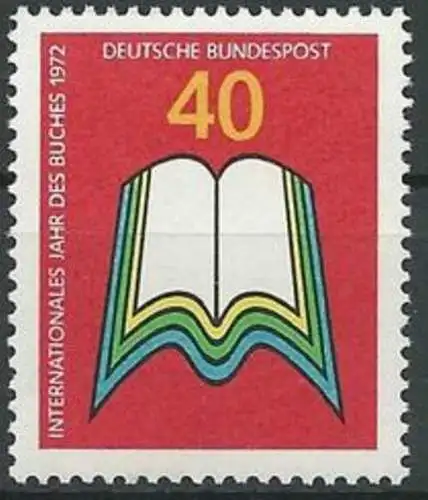 DEUTSCHLAND 1972 Mi-Nr. 740 ** MNH