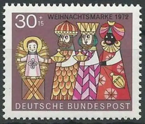 DEUTSCHLAND 1972 Mi-Nr. 749 ** MNH