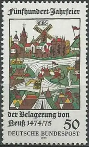 DEUTSCHLAND 1975 Mi-Nr. 843 ** MNH