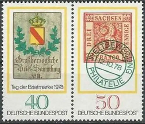 DEUTSCHLAND 1978 Mi-Nr. 980/81 ** MNH
