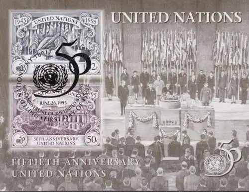 UNO NEW YORK 1995 Mi-Nr. Block 12 o used - aus Abo