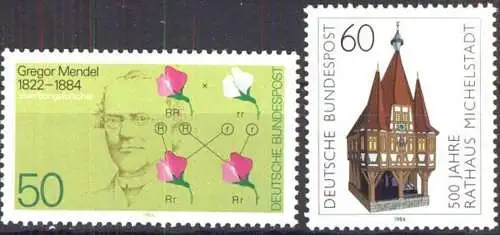 DEUTSCHLAND 1984 Mi-Nr. 1199 1200 ** MNH