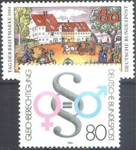 DEUTSCHLAND 1984 Mi-Nr. 1229 1230 ** MNH