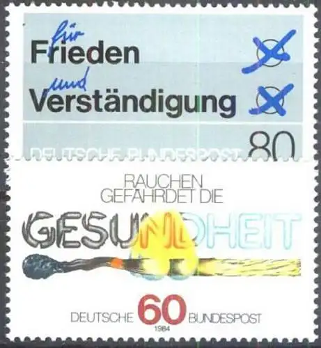 DEUTSCHLAND 1984 Mi-Nr. 1231 1232 ** MNH