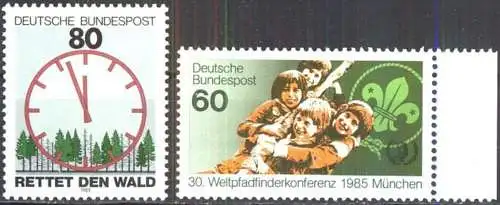 DEUTSCHLAND 1985 Mi-Nr. 1252 1254 ** MNH