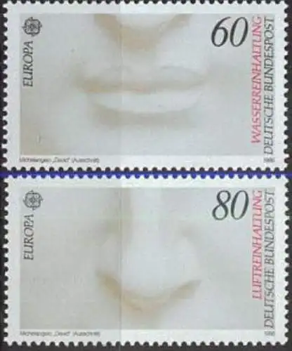 DEUTSCHLAND 1986 Mi-Nr. 1278/79 ** MNH