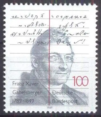 DEUTSCHLAND 1989 Mi-Nr. 1423 ** MNH