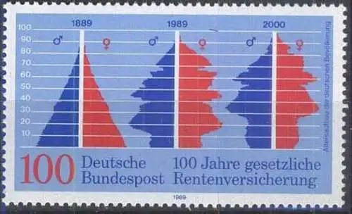 DEUTSCHLAND 1989 Mi-Nr. 1426 ** MNH