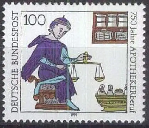 DEUTSCHLAND 1991 Mi-Nr. 1490 ** MNH