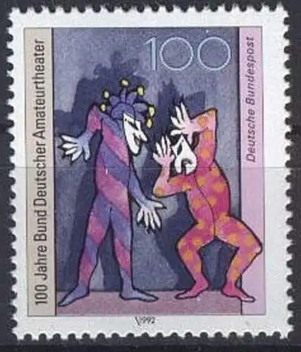 DEUTSCHLAND 1992 Mi-Nr. 1626 ** MNH