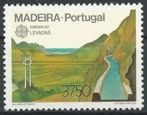 MADEIRA 1983 Mi-Nr. 84 ** MNH - CEPT