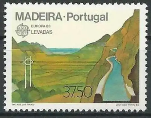 MADEIRA 1983 Mi-Nr. 84 ** MNH - CEPT