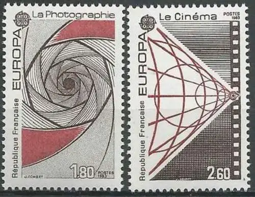 FRANKREICH 1983 Mi-Nr. 2396/97 ** MNH - CEPT