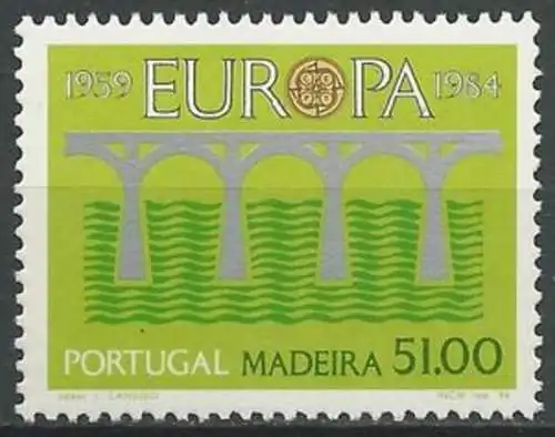 MADEIRA 1984 Mi-Nr. 90 ** MNH - CEPT