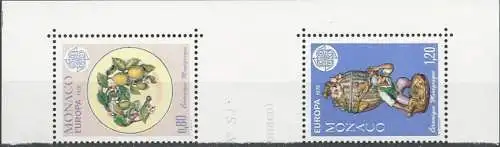 MONACO 1976 Mi-Nr. 1230/31 ** MNH