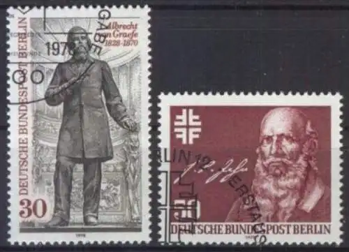 BERLIN 1978 Mi-Nr. 569 570 o used