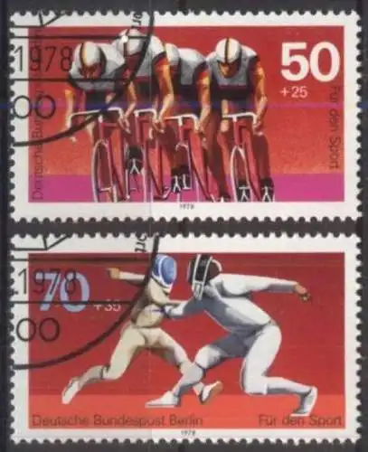 BERLIN 1978 Mi-Nr. 567/68 o used