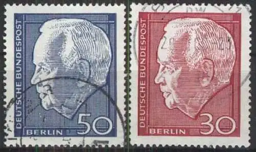 BERLIN 1967 Mi-Nr. 314/15 o used