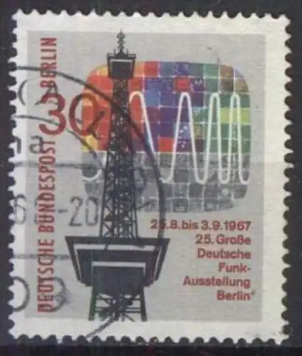 BERLIN 1967 Mi-Nr. 309 o used