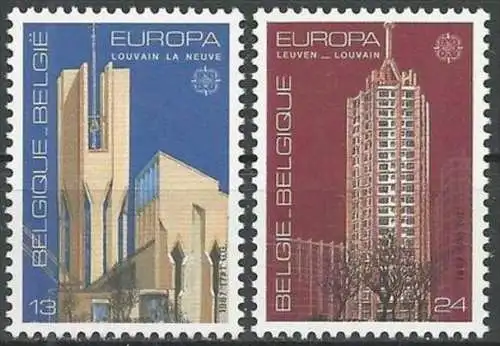 BELGIEN 1987 Mi-Nr. 2303/04 ** MNH - CEPT