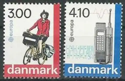 DÄNEMARK 1988 Mi-Nr. 921/22 ** MNH - CEPT