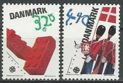 DÄNEMARK 1989 Mi-Nr. 950/51 ** MNH - CEPT