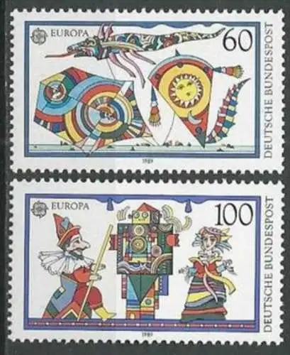 DEUTSCHLAND 1989 Mi-Nr. 1417/18 ** MNH - CEPT