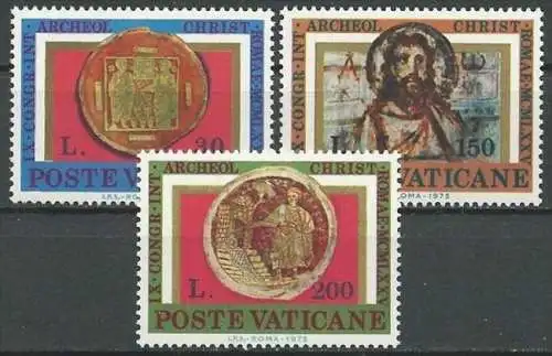 VATIKAN 1975 Mi-Nr. 664/66 ** MNH