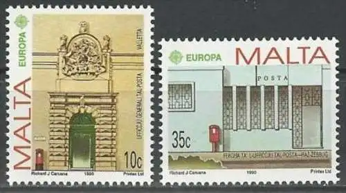 MALTA 1990 Mi-Nr. 831/32 ** MNH - CEPT