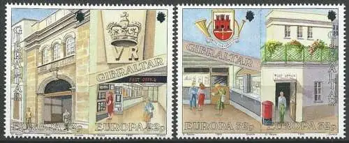 GIBRALTAR 1990 Mi-Nr. 590/93 ** MNH - CEPT