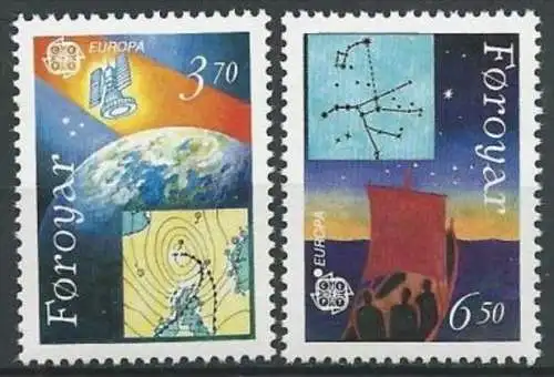 FÄRÖER 1991 Mi-Nr. 215/16 ** MNH - CEPT