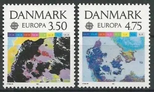 DÄNEMARK 1991 Mi-Nr. 1000/01 ** MNH - CEPT