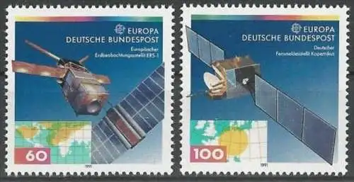 DEUTSCHLAND 1991 Mi-Nr. 1526/27 ** MNH - CEPT