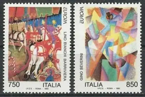 ITALIEN 1993 Mi-Nr. 2279/80 ** MNH - CEPT