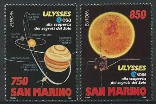 SAN MARINO 1994 Mi-Nr. 1575/76 ** MNH - CEPT