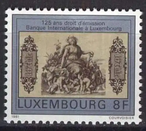 LUXEMBURG 1981 Mi-Nr. 1034 ** MNH