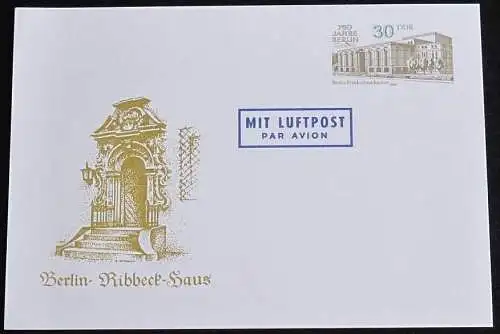 DDR 1987 Mi-Nr. P 98 Ganzsache ungebraucht